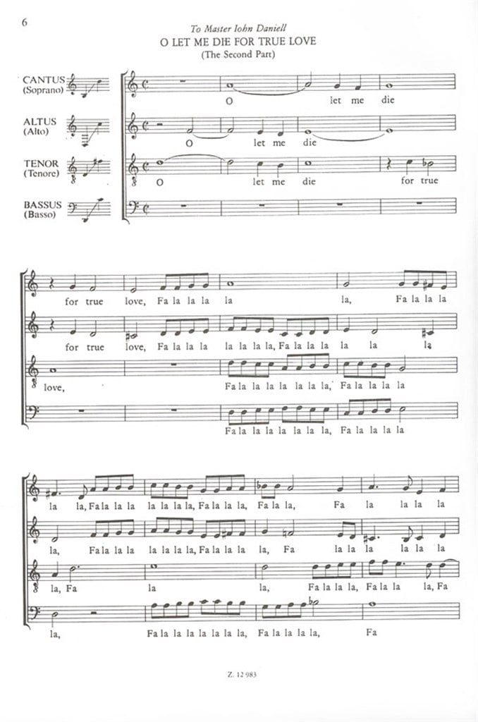 Songs of Four Parts